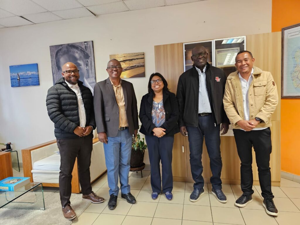 Accueil du Dr Adrien Coly, Président de l'Alliance Africaine des YMCAs